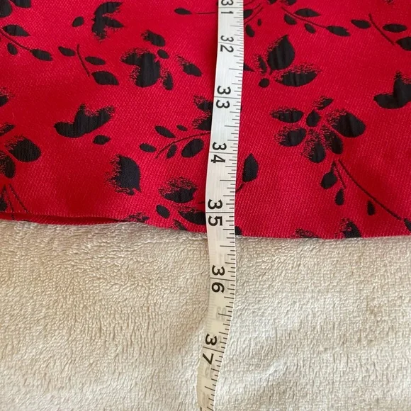 Kensie Floral Flare Zip Dress - Size S - Picture 10 of 15